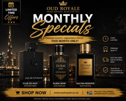 Buy 2 (Club De Nuit) to unlock your free Royal Sultan